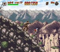 une photo d'Ã©cran de Indiana Jones Greatest Adventures sur Nintendo Super Nes